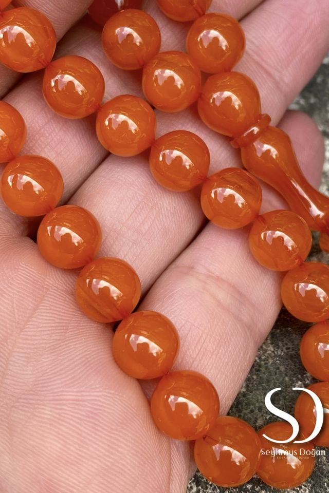 Osmanlı Sıkma Kehribarı Tesbih