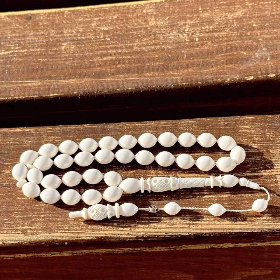 Usta İşi Fil Dişi Tesbih