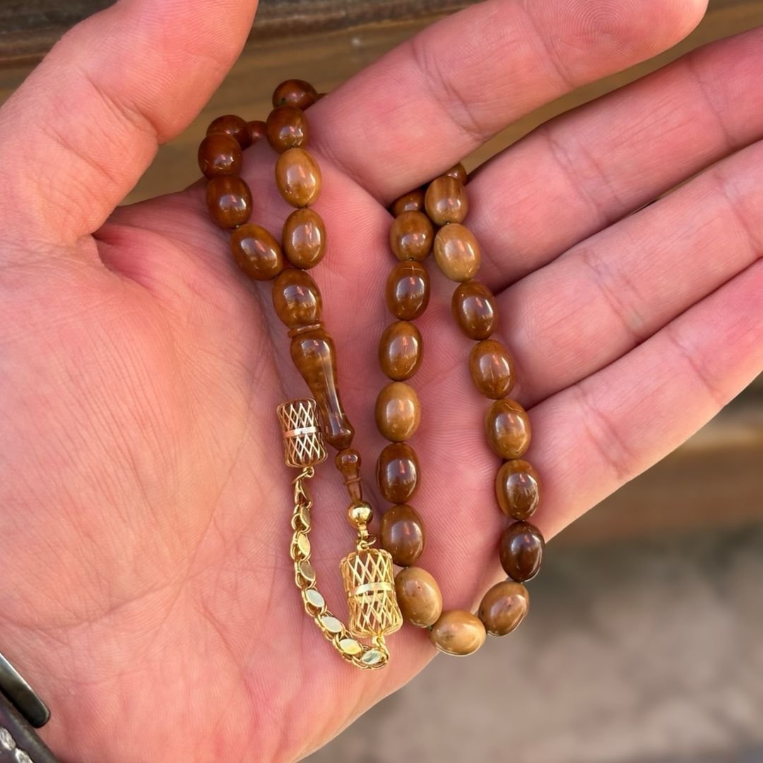 Altın Püsküllü Kuka Tesbih