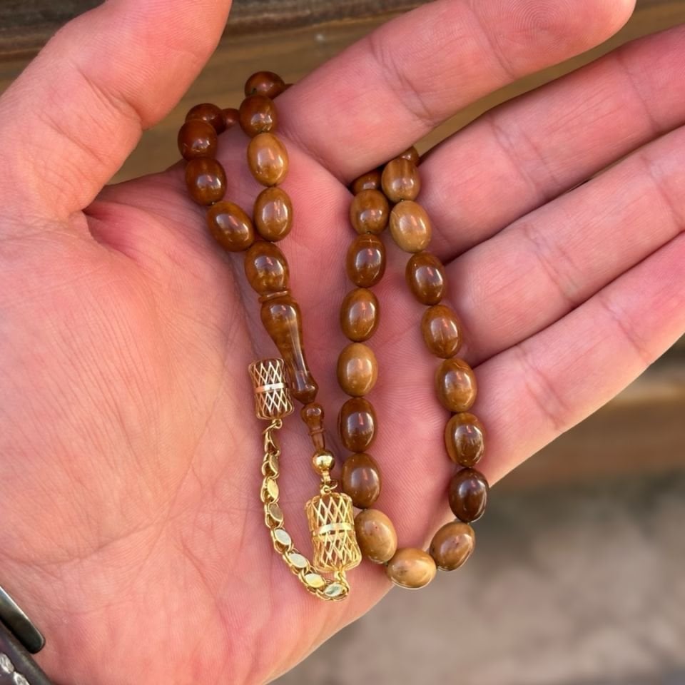 Altın Püsküllü Kuka Tesbih