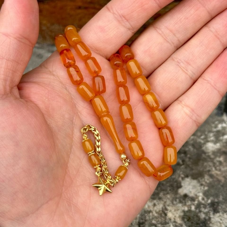 Altın Tasarımlı Tesbih