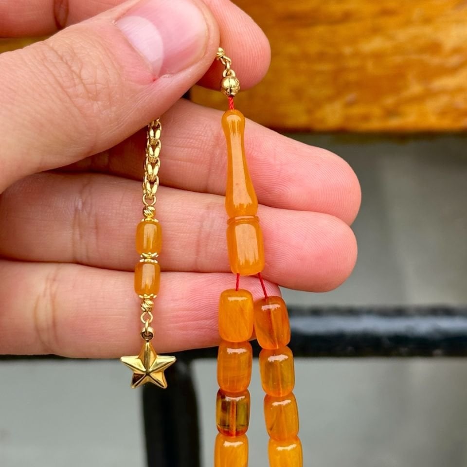 Altın Tasarımlı Tesbih