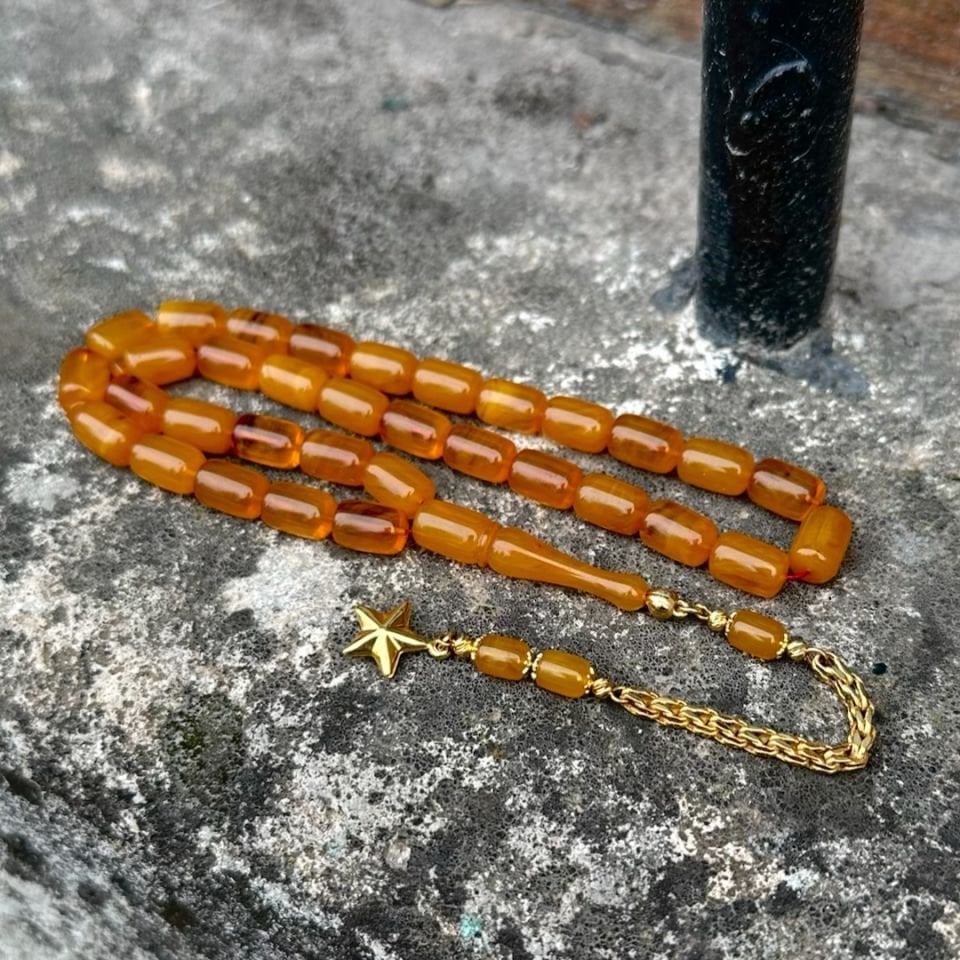 Altın Tasarımlı Tesbih