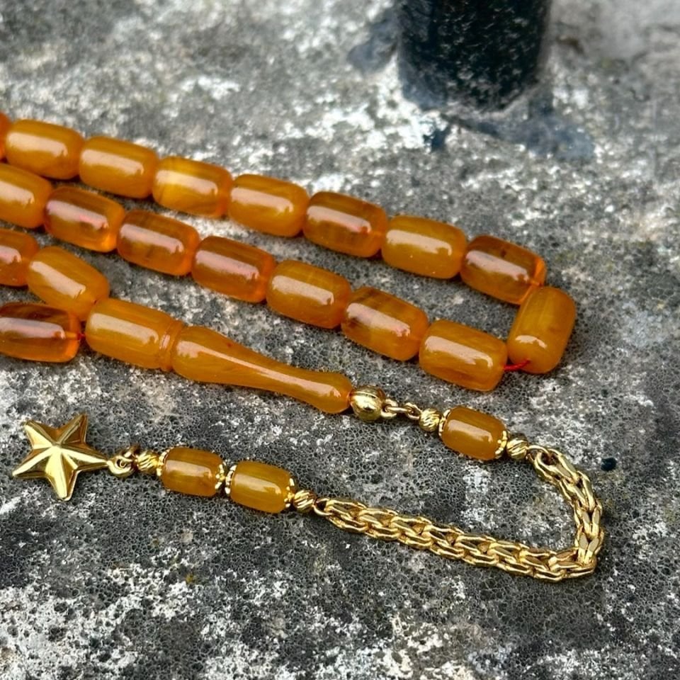 Altın Tasarımlı Tesbih