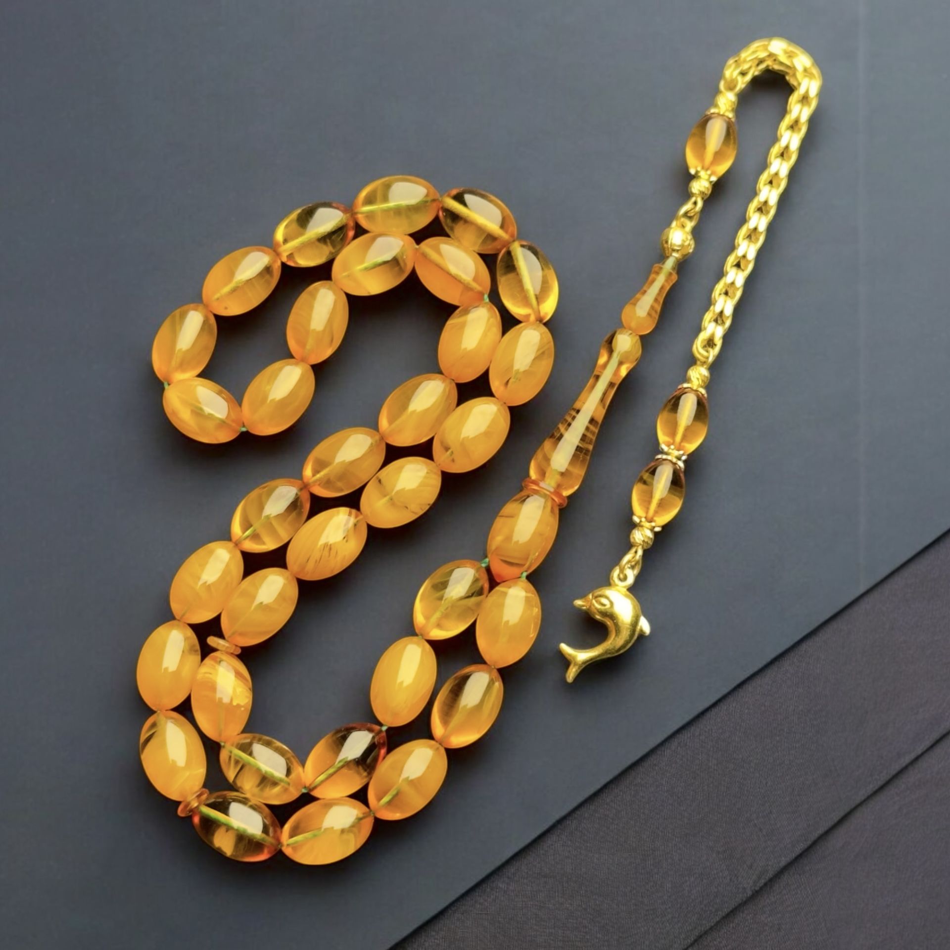 Arpa Kesim Altınlı Tesbih