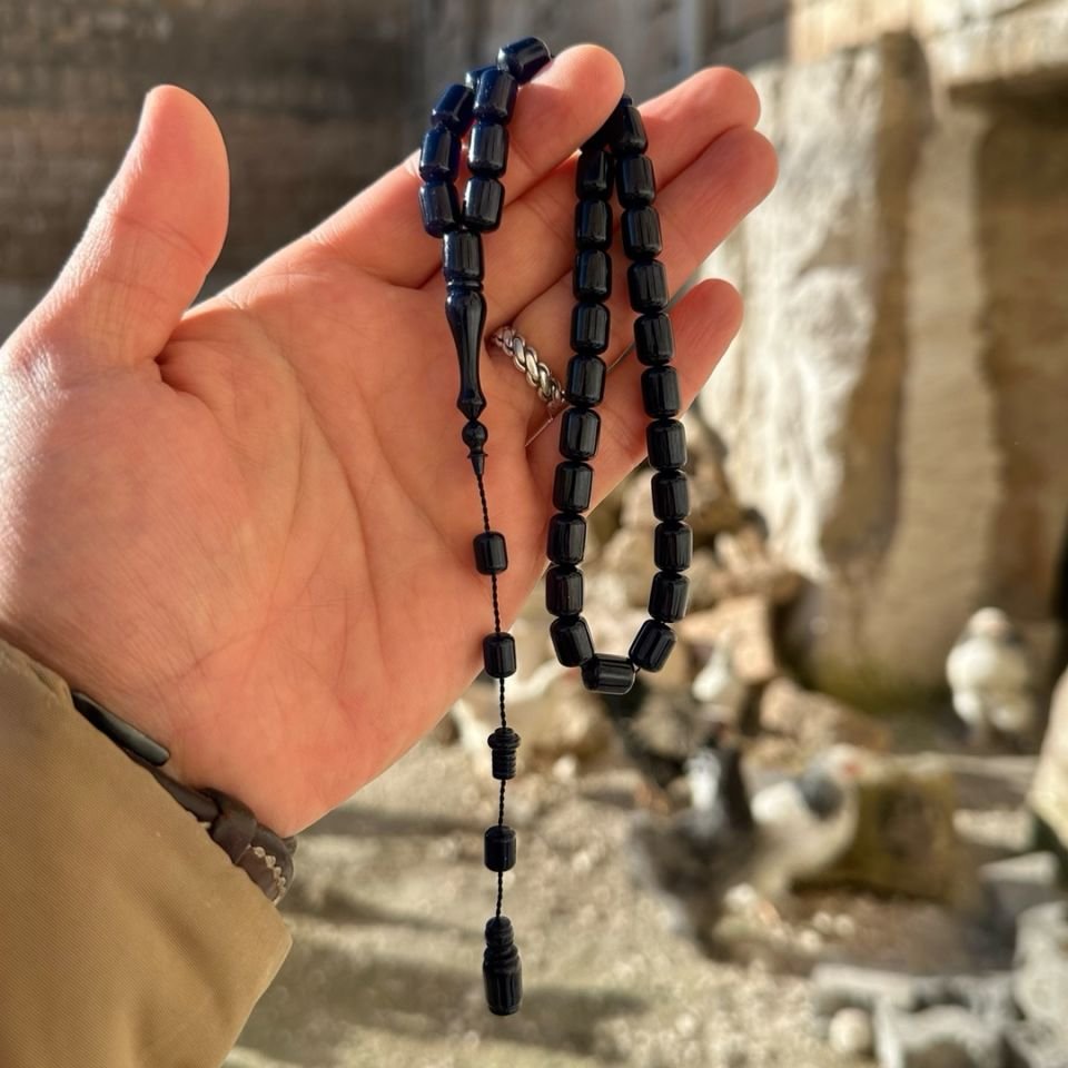 Ateş Kehribarı Tesbih