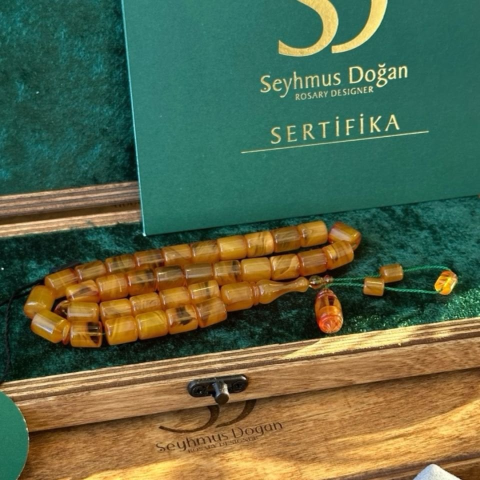 Lüx Kehribar Tesbih