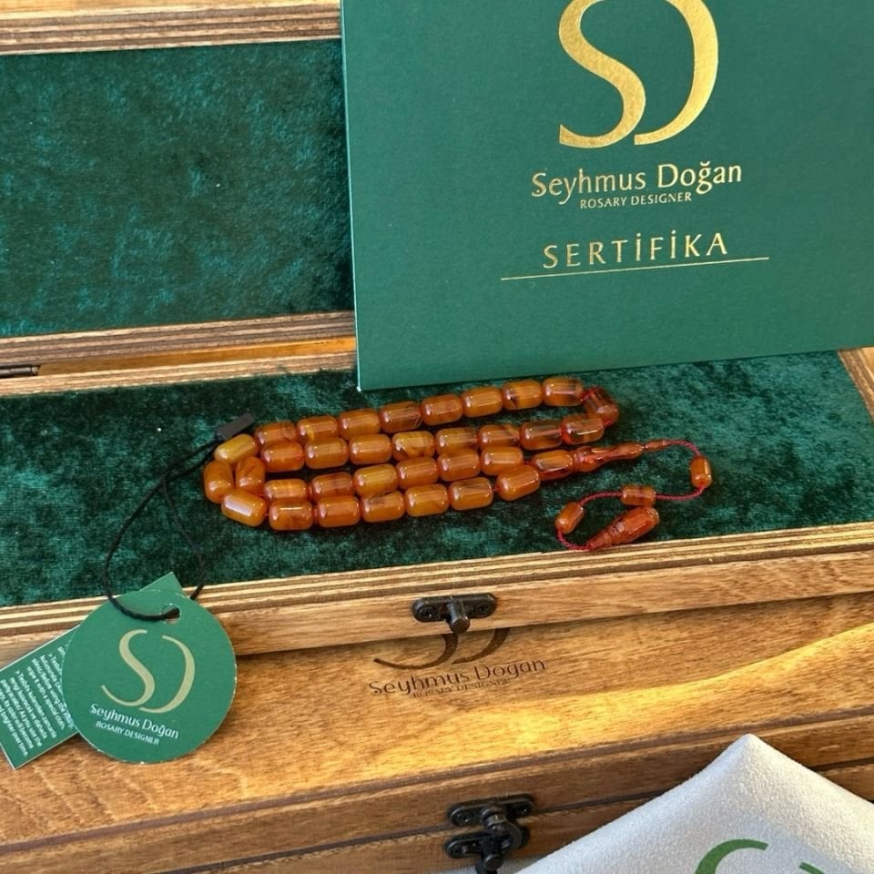 Üst Düzey Kehribar Tesbih