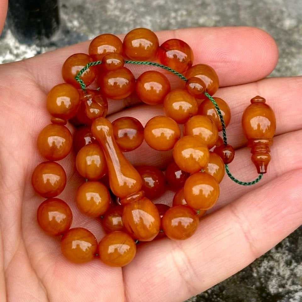 Küre Kehribar Tesbih
