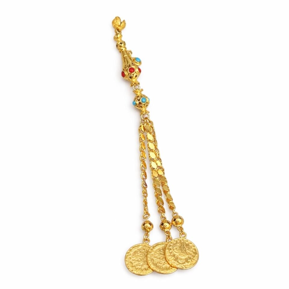 Osmanlı Modeli Mineli Altın Püskül