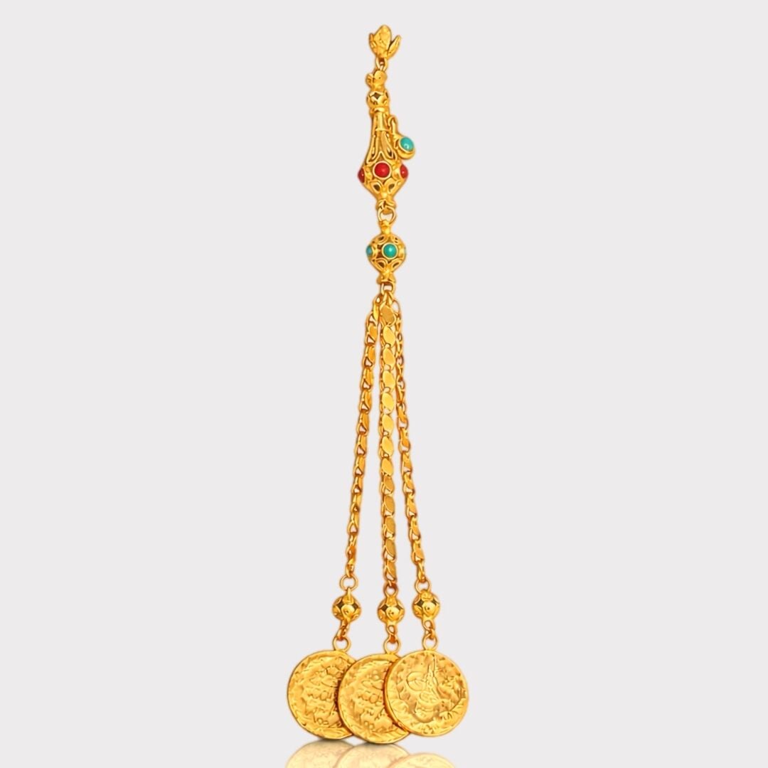 Osmanlı Modeli Mineli Altın Püskül