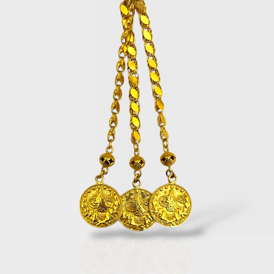 Osmanlı Modeli Mineli Altın Püskül