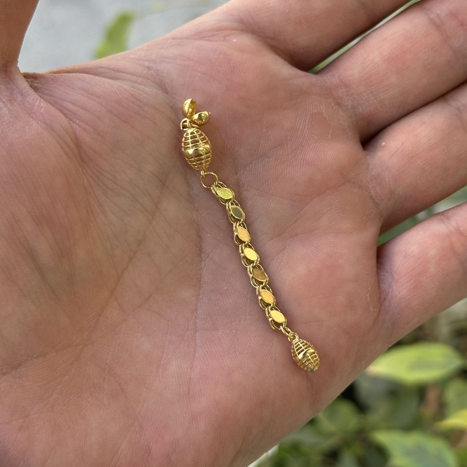 Küçük Tekli Altın Püskül