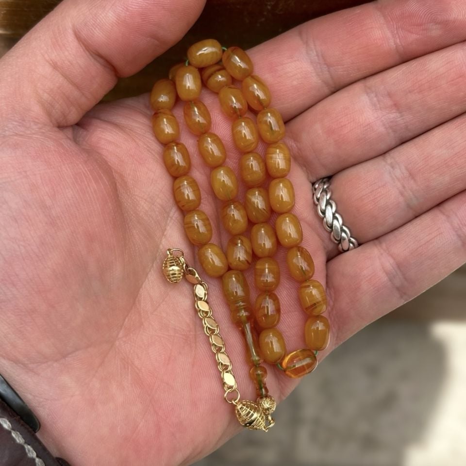 Diyarbakır Model Altın Püsküllü Tesbih