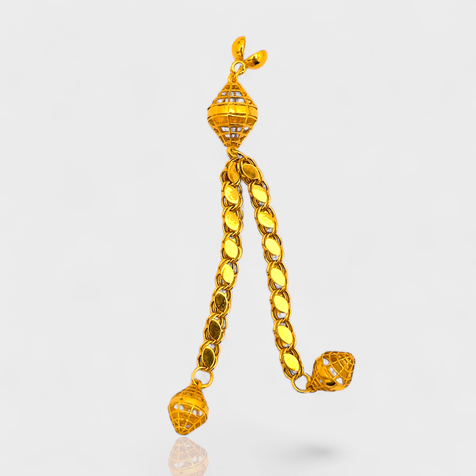 Antik Model İkili Altın Püskül