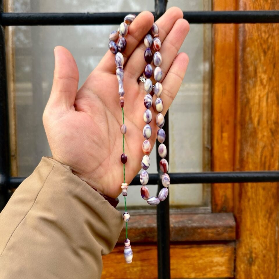 Sivri Beyzi Koleksiyonluk Kehribar Tesbih