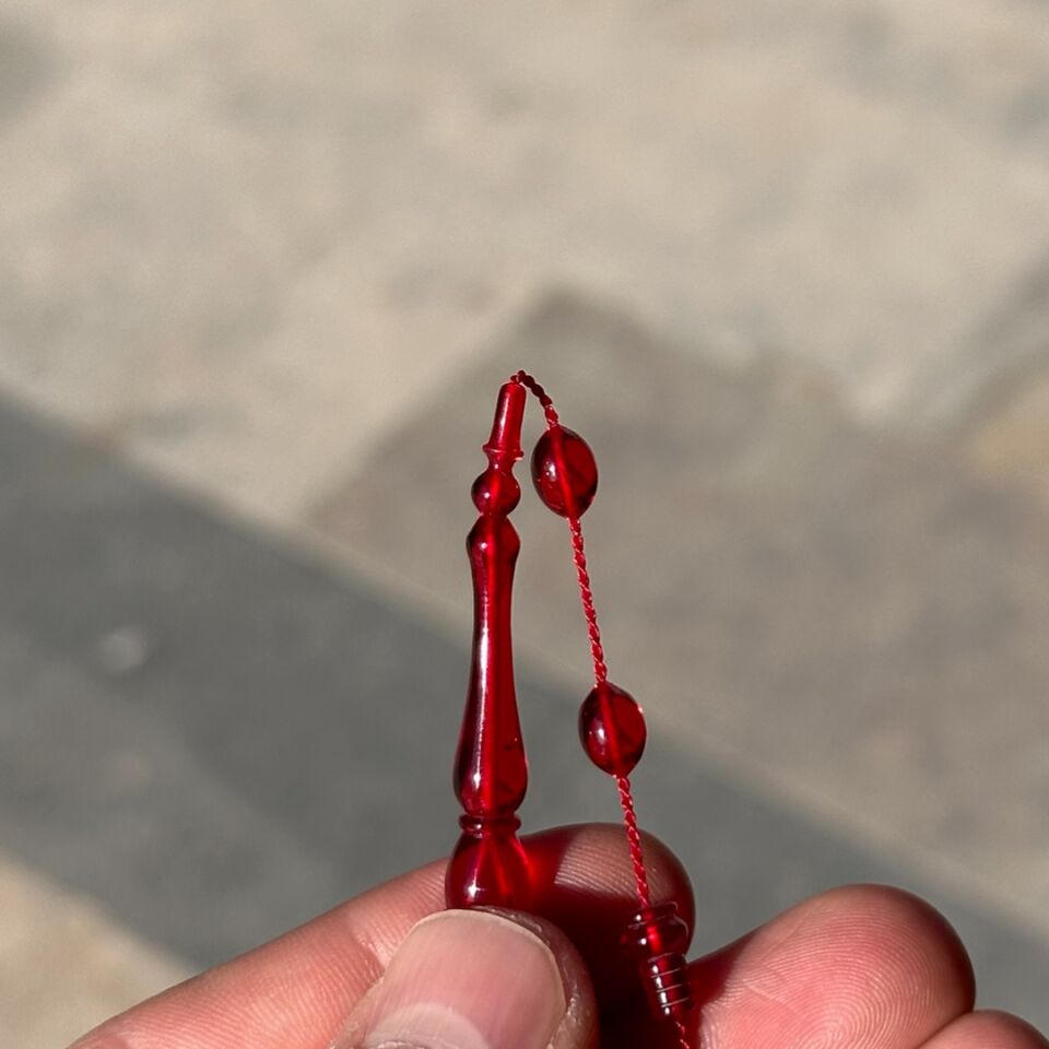 El İşi Ateş Kehribarı Tesbih